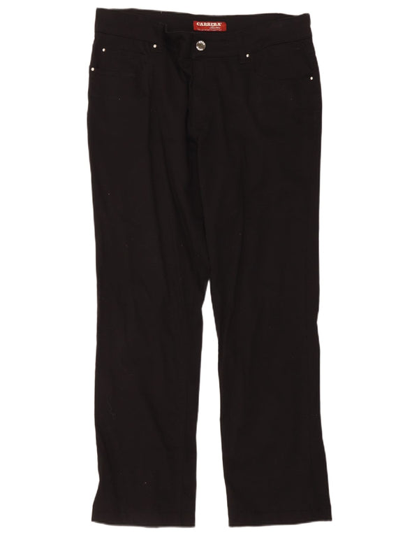 Carrera Mens Straight Casual Trousers W36 L33 Black
