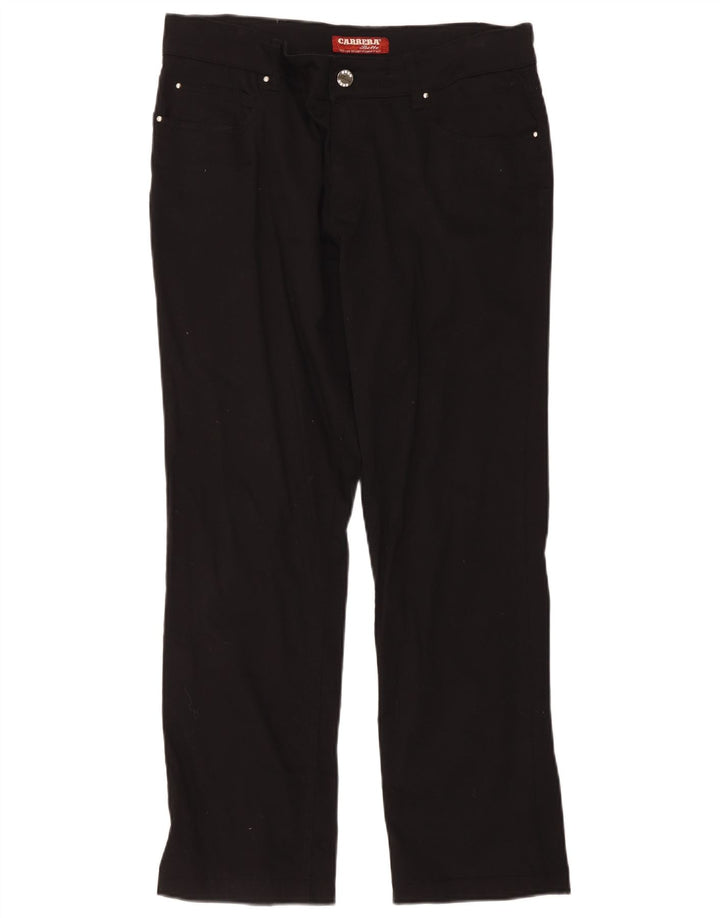 Carrera Mens Straight Casual Trousers W36 L33 Black