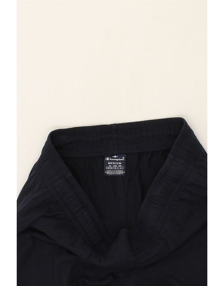 CHAMPION Womens Tracksuit Trousers Joggers UK 12 Medium  Navy Blue Vintage Champion and Second-Hand Champion from Messina Hembry 