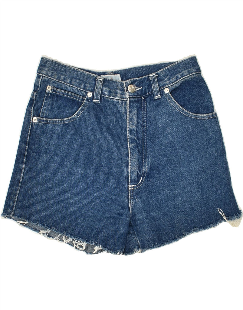 LAURA BIAGIOTTI Girls Denim Shorts 11-12 Years W26 Blue Cotton | Vintage Laura Biagiotti | Thrift | Second-Hand Laura Biagiotti | Used Clothing | Messina Hembry 