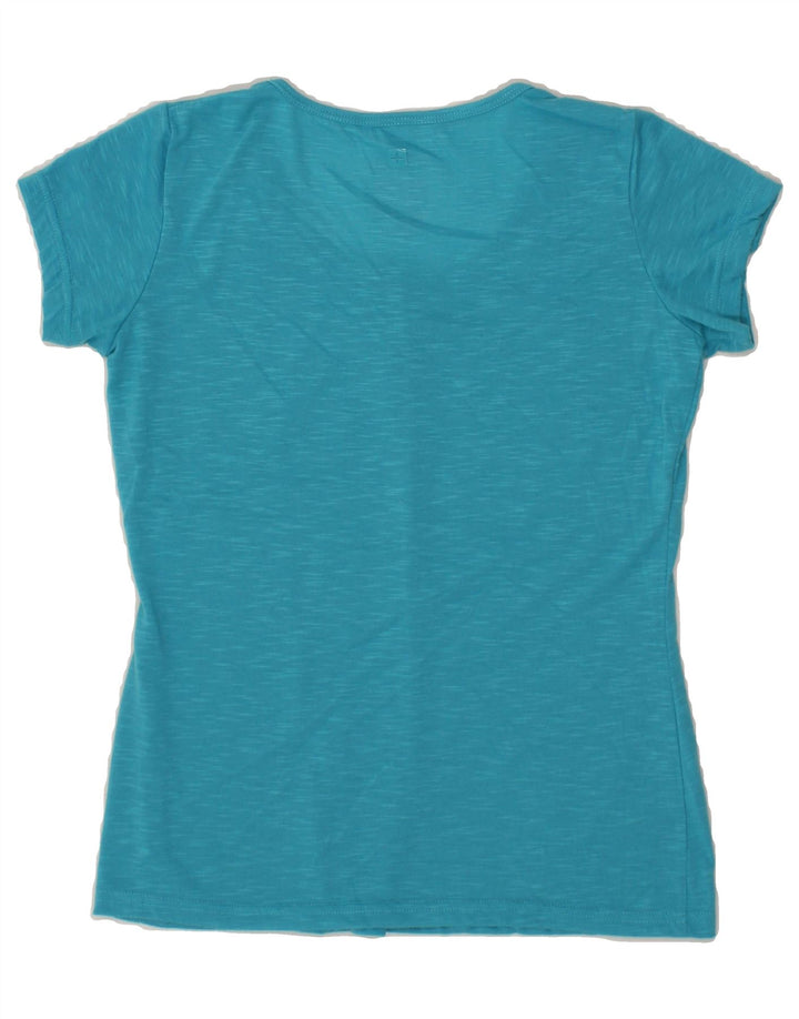 MOUNTAIN WAREHOUSE Womens IsoCool T-Shirt Top UK 10 Small Blue Flecked Vintage Mountain Warehouse and Second-Hand Mountain Warehouse from Messina Hembry 