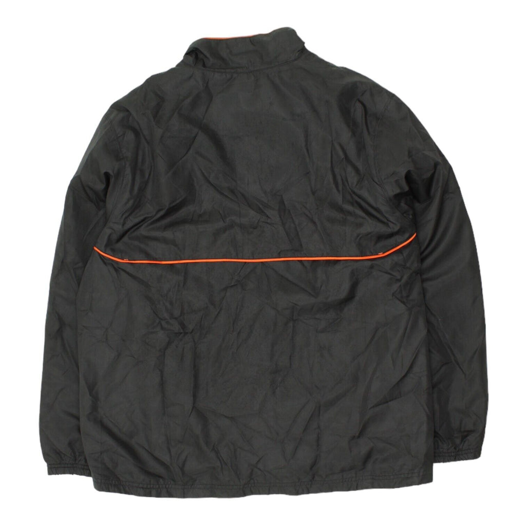 Baltimore Orioles Reebok Mens Black Jacket | MLB Baseball Sportswear VTG | Vintage Messina Hembry | Thrift | Second-Hand Messina Hembry | Used Clothing | Messina Hembry 