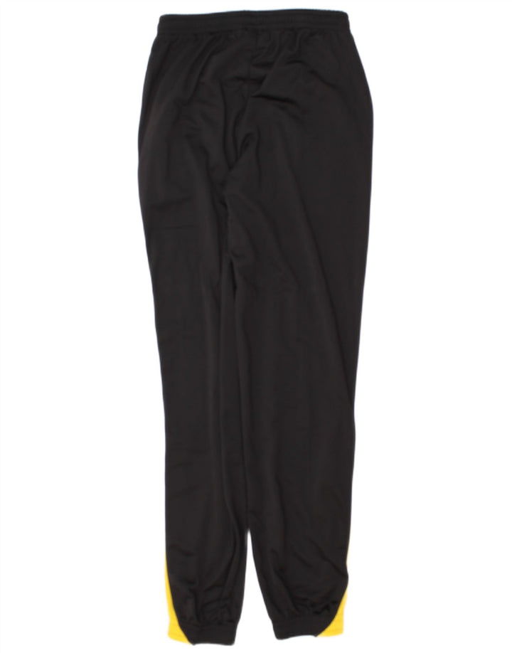 Puma Mens Tracksuit Trousers Joggers Small  Black Colourblock Polyester