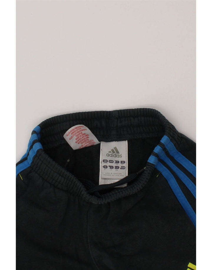 ADIDAS Baby Boys Joggers Tracksuit Trousers 18-24 Months  Grey Cotton