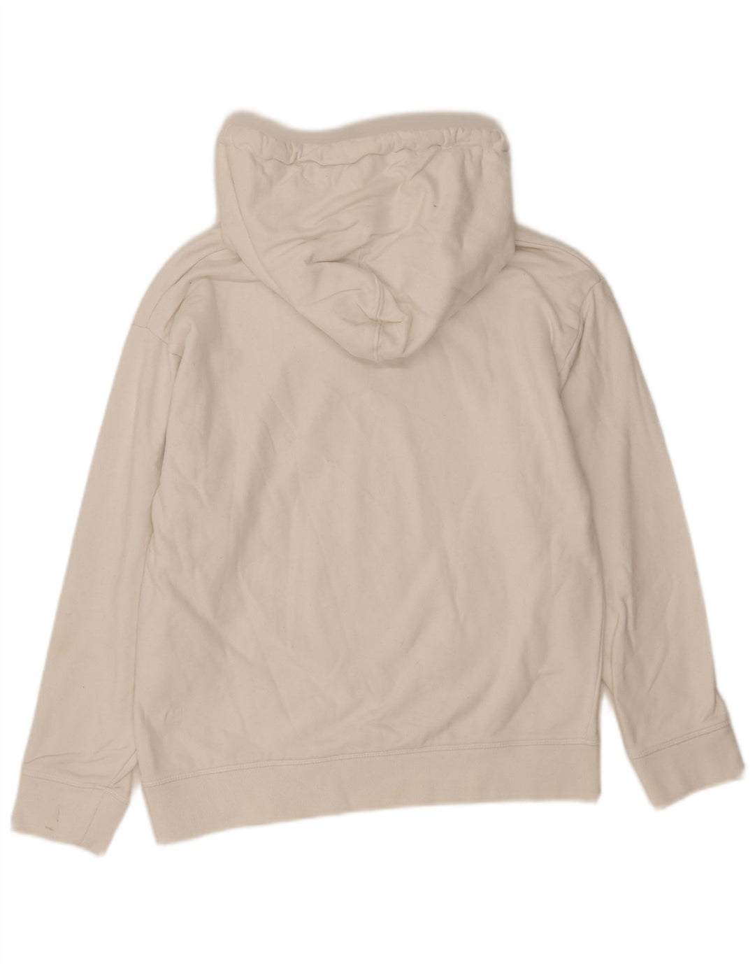 Levi's Mens Graphic Hoodie Jumper Small White Cotton