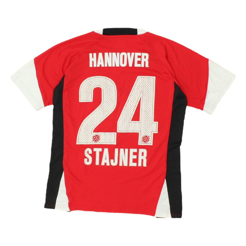 Hannover 96 2009-10 Under Armour Jiří Štajner Mens Home Shirt | Vintage Football Vintage Messina Hembry and Second-Hand Messina Hembry from Messina Hembry 