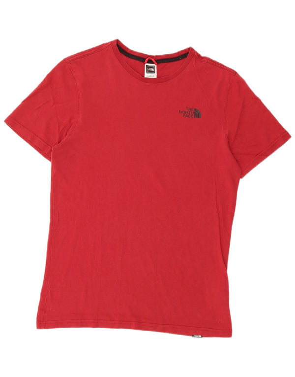 The North Face Mens Graphic T-Shirt Top Small Red Cotton