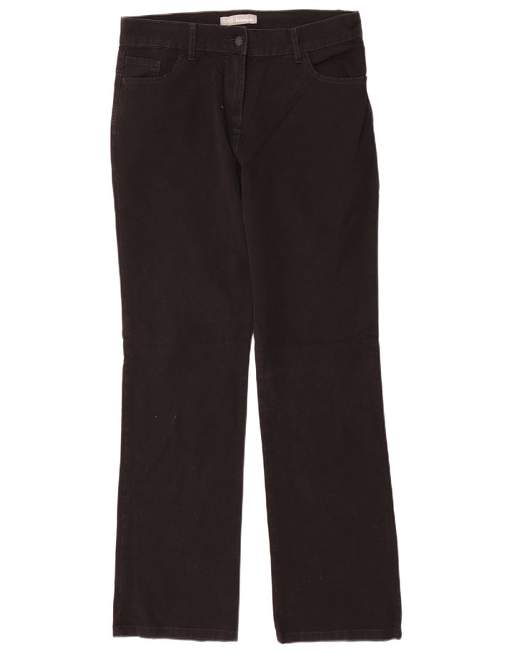 MARKS & SPENCER Womens Straight Jeans W32 L30 Black
