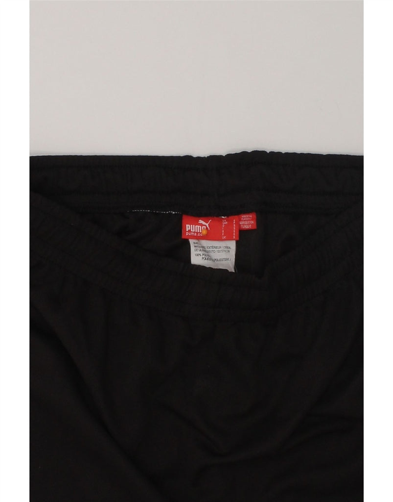 PUMA Boys Sport Shorts 15-16 Years Small  Black Polyester | Vintage Puma | Thrift | Second-Hand Puma | Used Clothing | Messina Hembry 