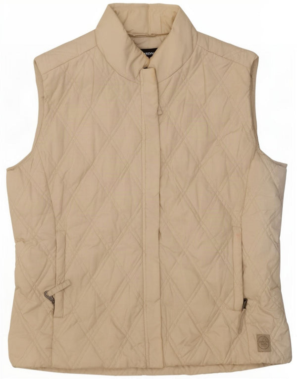 Murphy & Nye Womens Quilted Jacket UK 14 Medium White