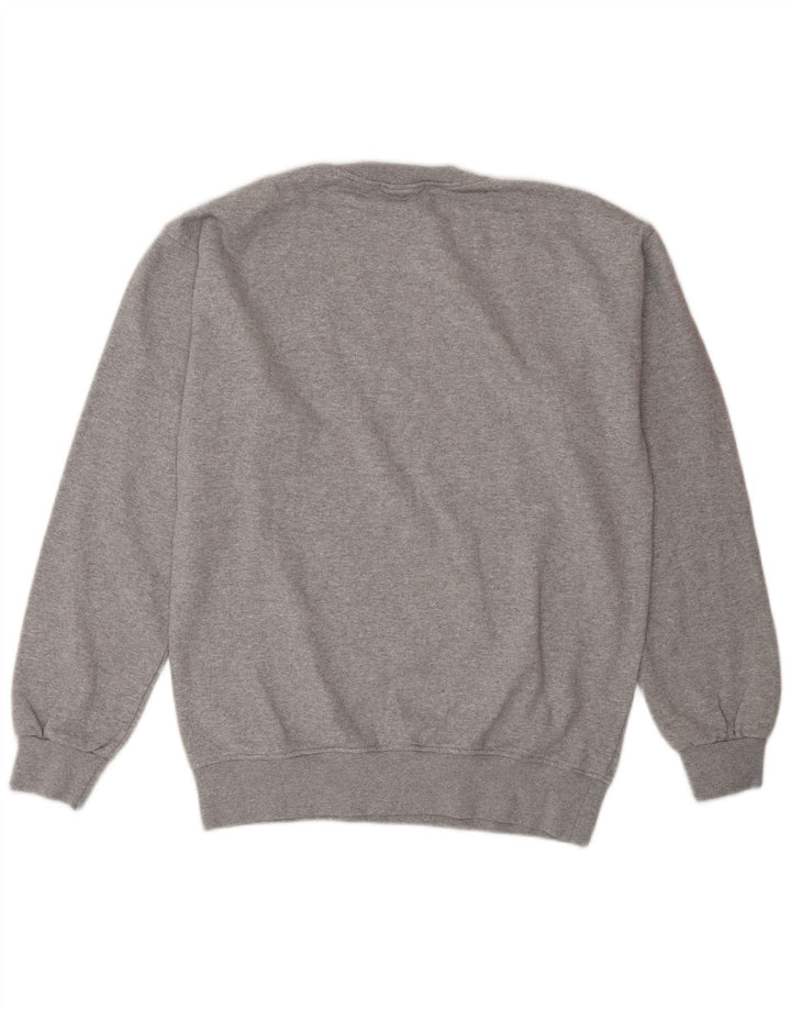 Coast Mens Tokyo Graphic Sweatshirt Jumper Small Grey Flecked Cotton