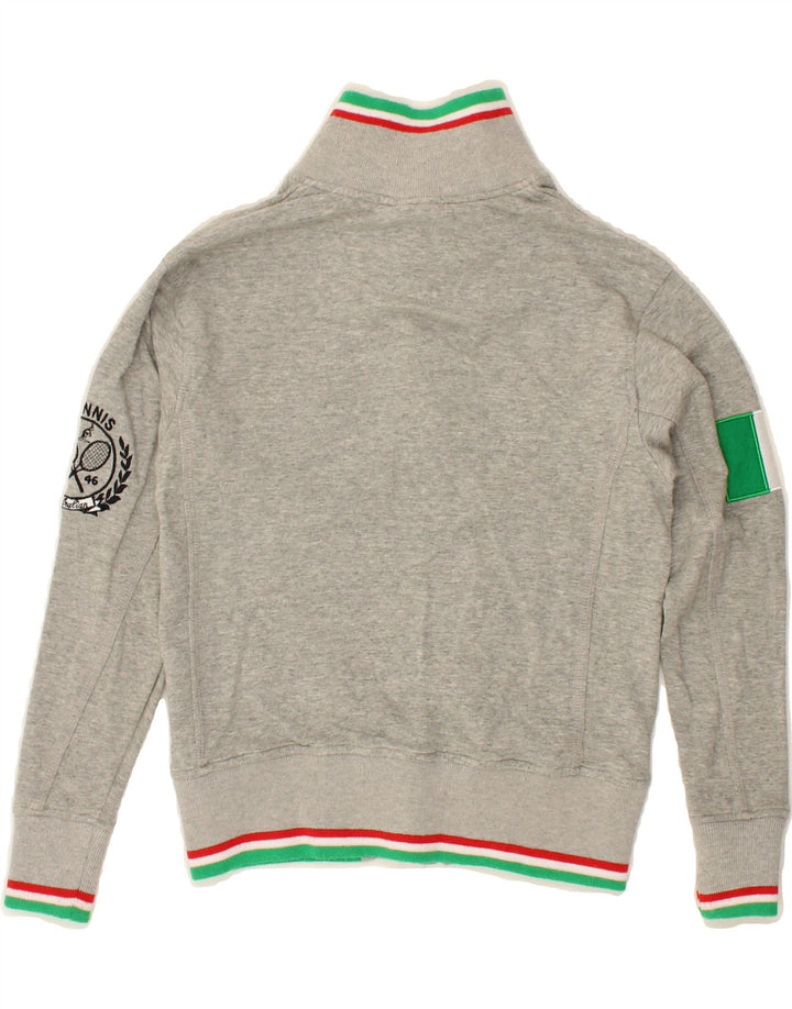 AUSTRALIAN L'ALPINA Boys Graphic Tracksuit Top Jacket 7-8 Years Grey Vintage AUSTRALIAN L'ALPINA and Second-Hand AUSTRALIAN L'ALPINA from Messina Hembry 
