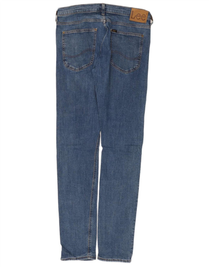 LEE Mens Luke Slim Jeans W31 L34 Blue Cotton