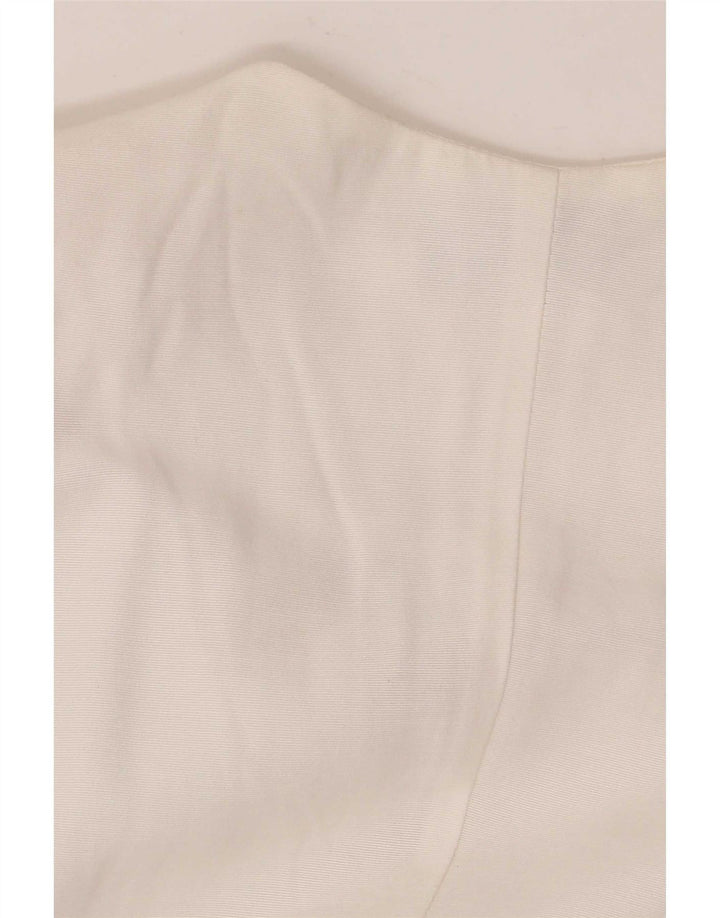 Sportstaff Womens Longline Short Sleeve Blazer Jacket IT 42 Medium White