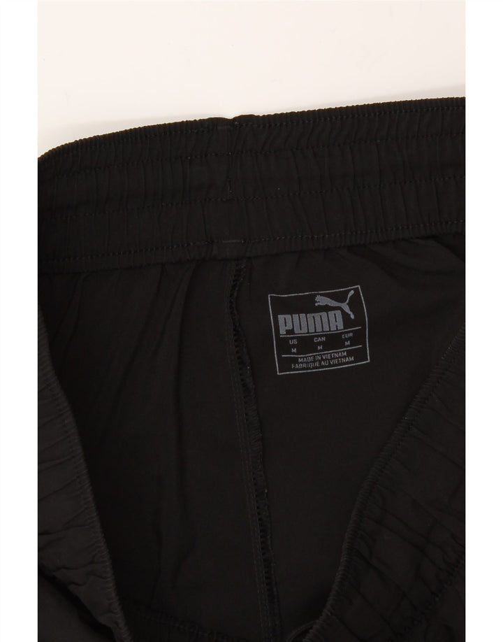 PUMA Mens Sport Shorts Medium  Black Vintage Puma and Second-Hand Puma from Messina Hembry 