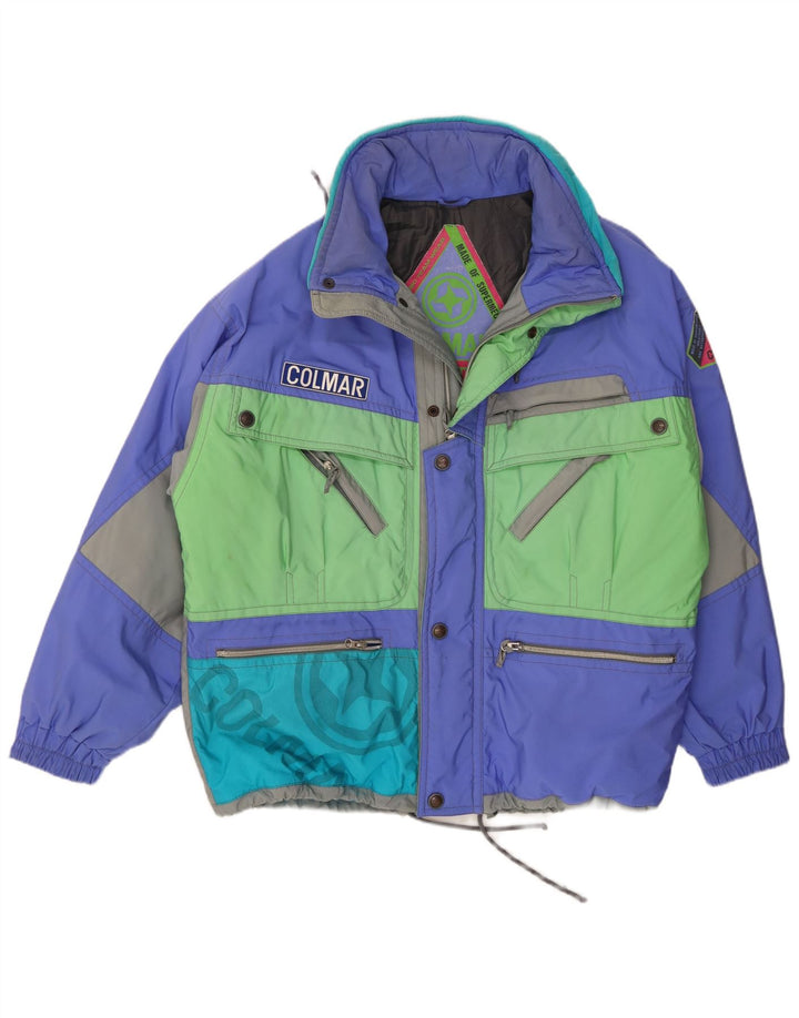 Colmar Mens Graphic Ski Jacket IT 52 Large Multicoloured Colourblock