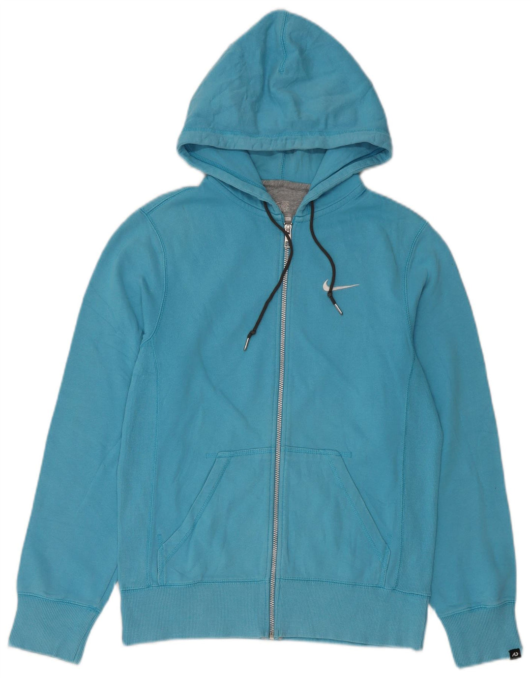 Nike Mens Zip Hoodie Sweater Small Blue