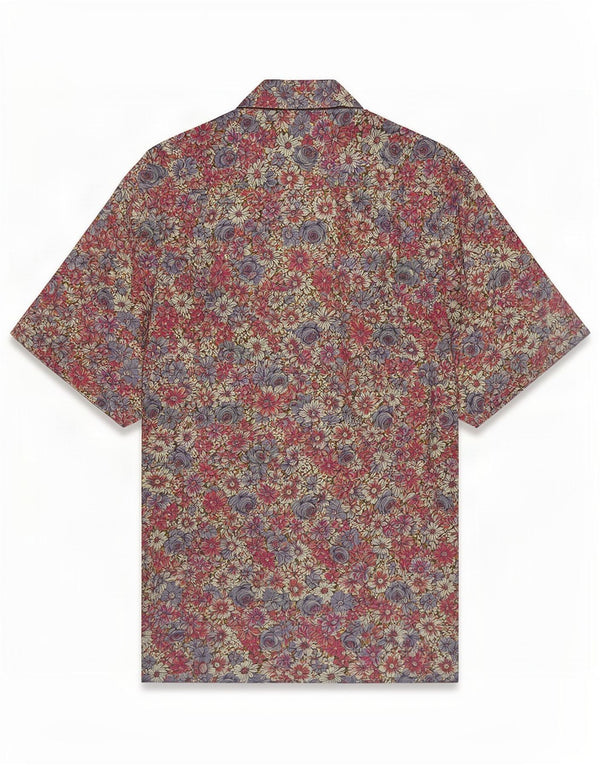 Rodrigo Mens Short Sleeve Shirt Medium Multicoloured Floral