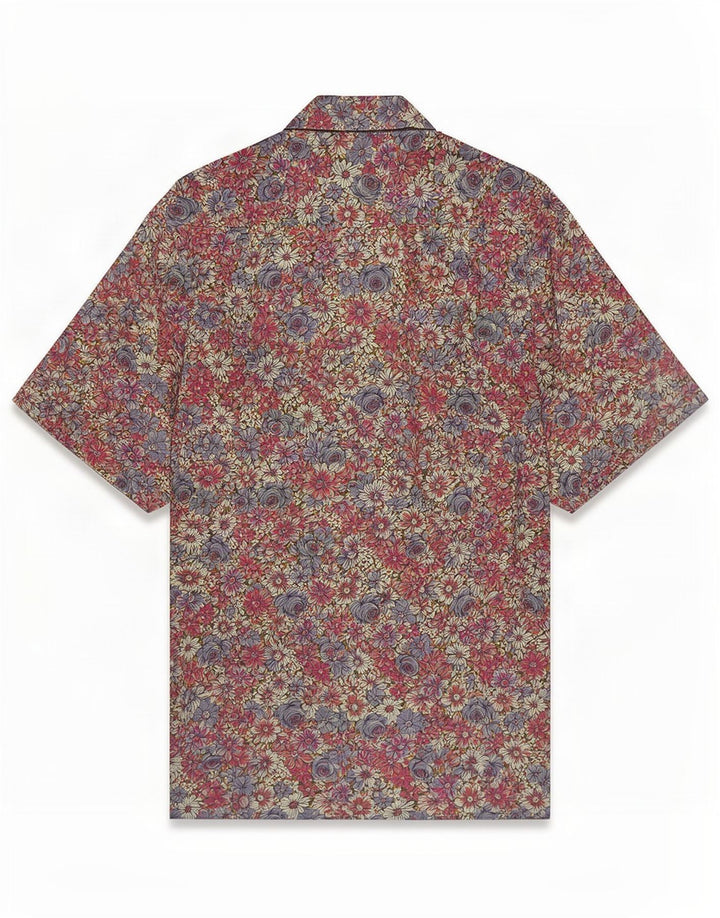Rodrigo Mens Short Sleeve Shirt Medium Multicoloured Floral