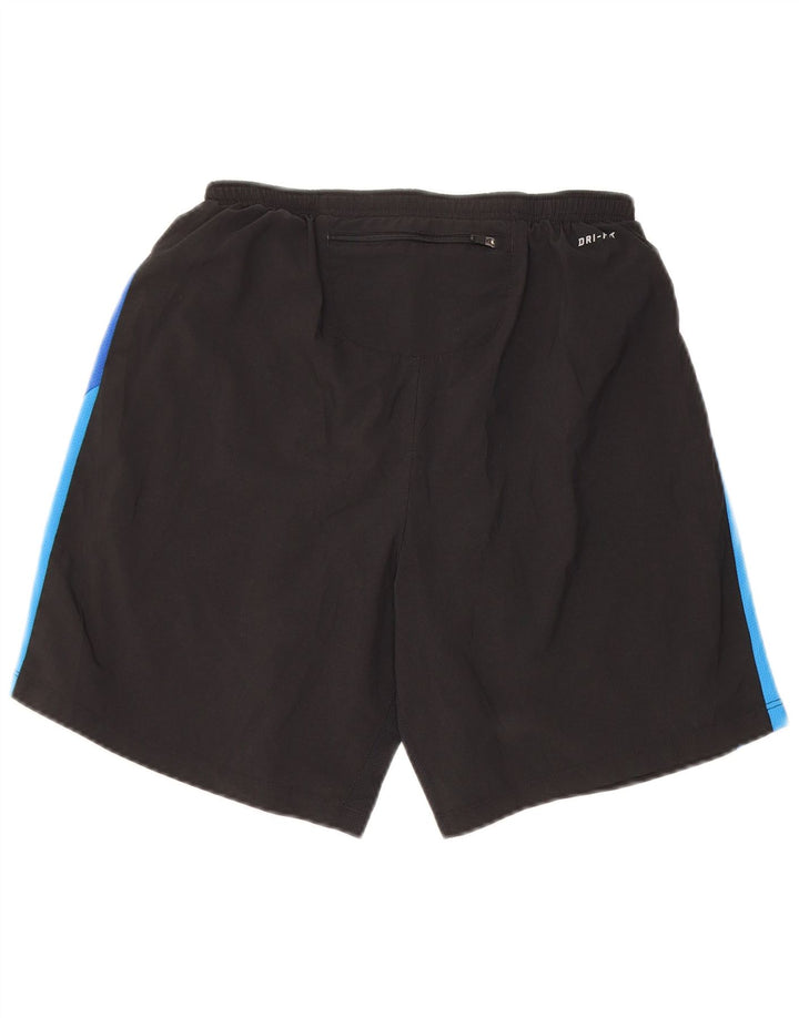 Nike Mens Dri Fit Sport Shorts Small Black Colourblock