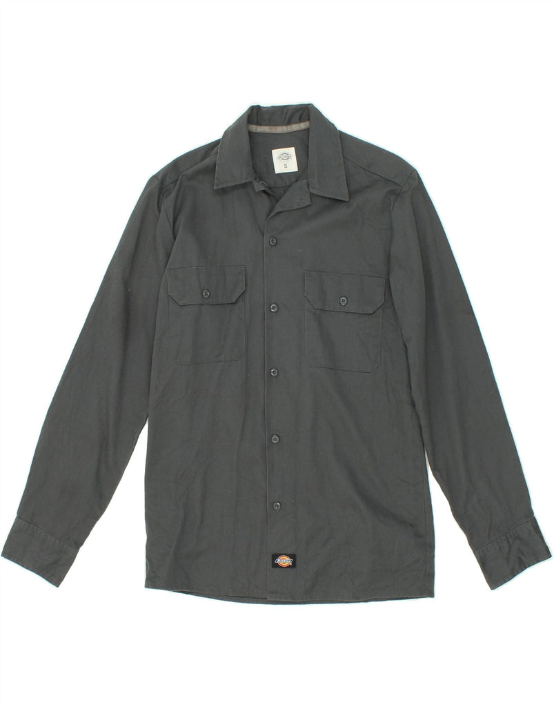 DICKIES Mens Shirt Small Grey Cotton Vintage Dickies and Second-Hand Dickies from Messina Hembry 