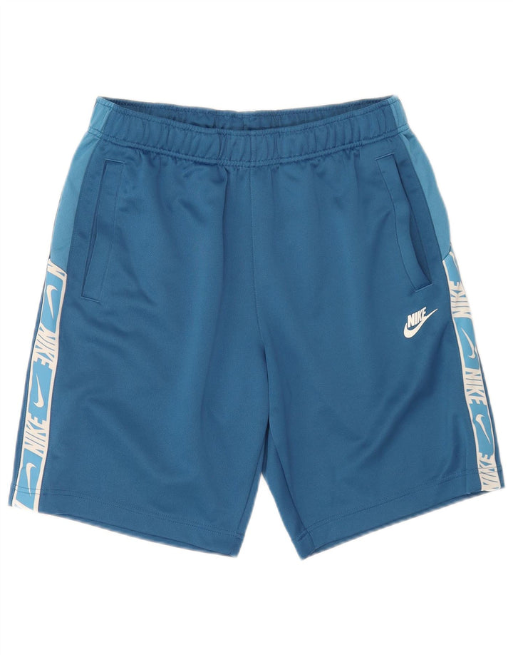 Nike Mens Graphic Sport Shorts Medium  Blue Polyester