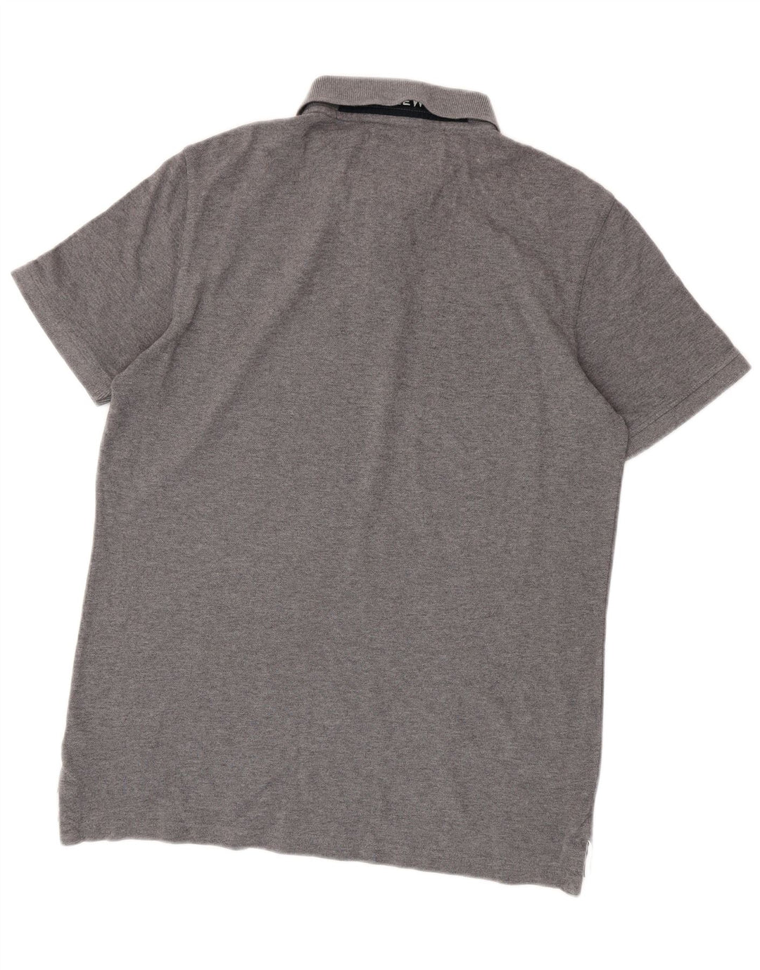 Crew Clothing Mens Polo Shirt Small Grey Cotton