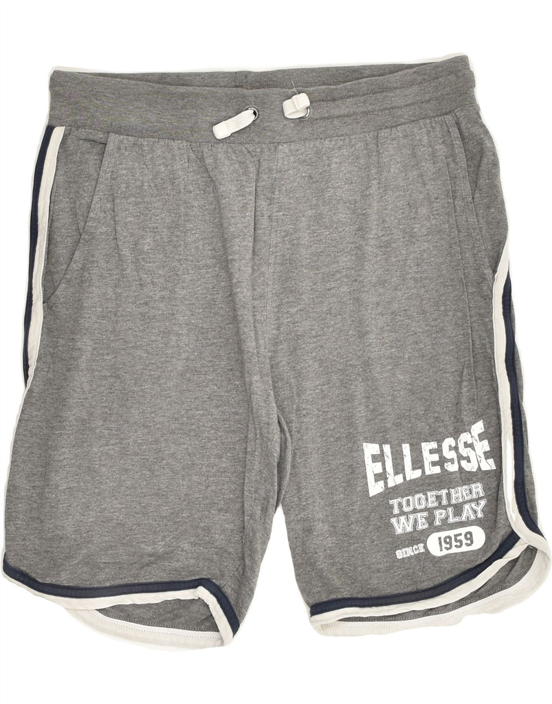 ELLESSE Mens Sport Shorts Medium Grey | Vintage Ellesse | Thrift | Second-Hand Ellesse | Used Clothing | Messina Hembry 