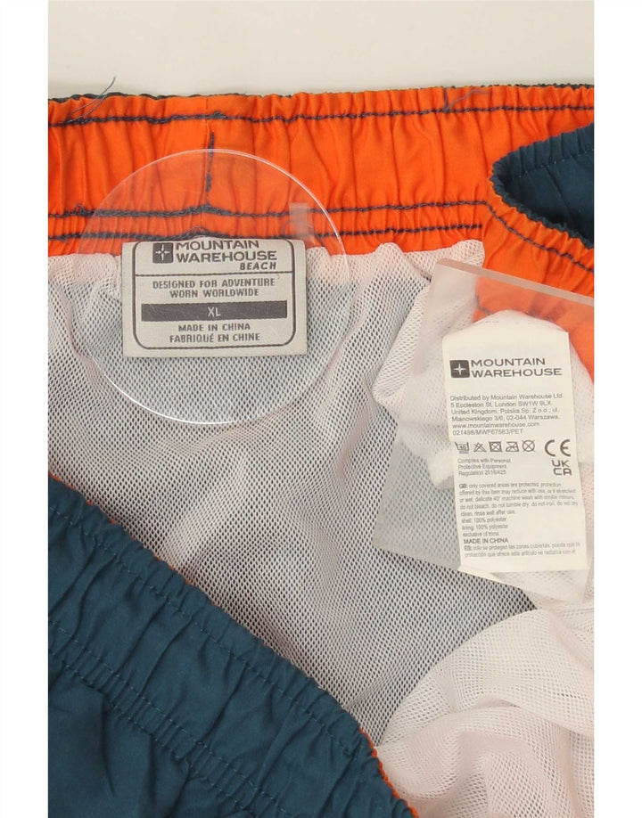 Mountain Warehouse Mens Swimming Shorts XL Green Polyester