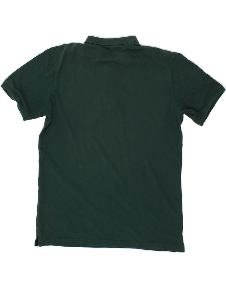 DACK'S Mens Polo Shirt XL Green Cotton Vintage Dack's and Second-Hand Dack's from Messina Hembry 
