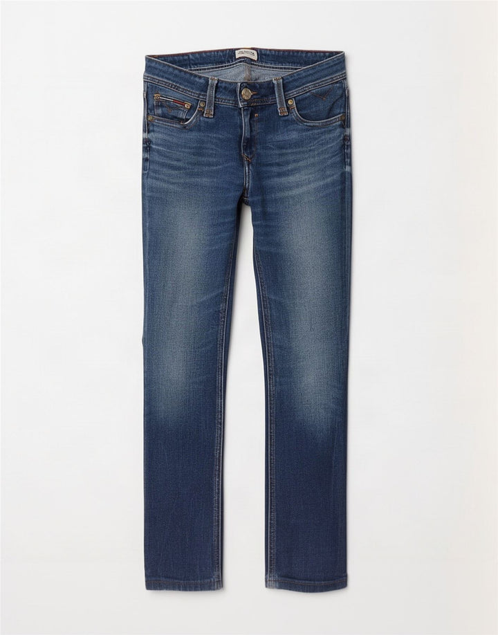 Tommy Hilfiger Womens Slim Jeans W28 L28 Blue Cotton