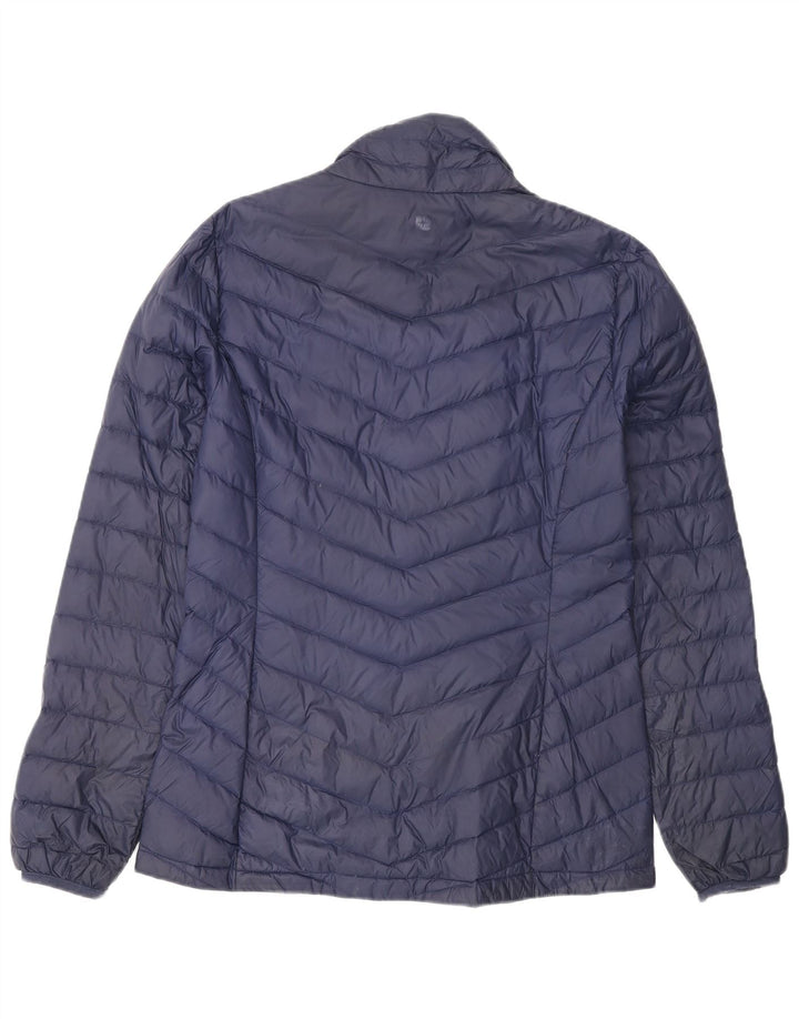 MOUNTAIN WAREHOUSE Womens Padded Jacket UK 10 Small  Navy Blue Nylon