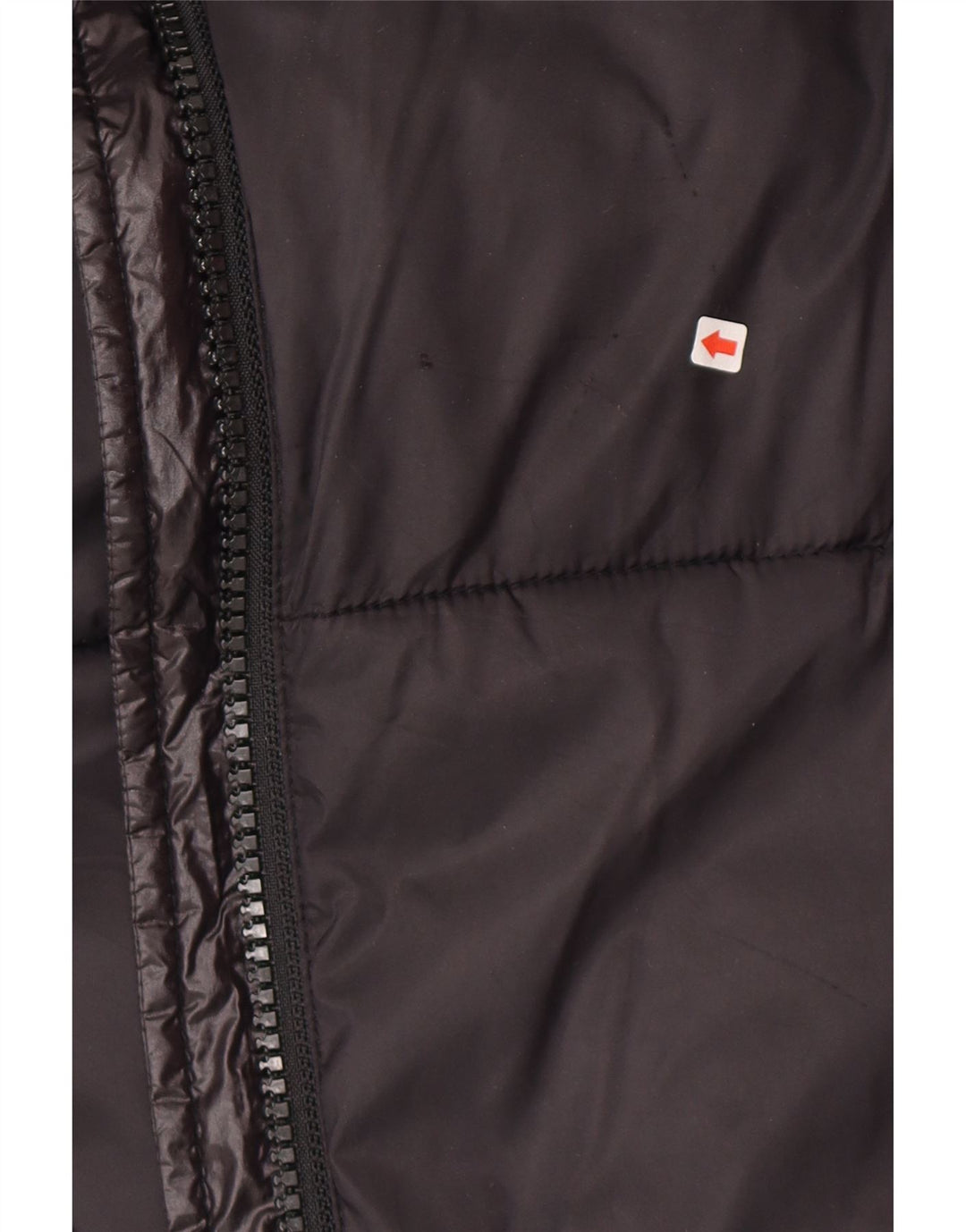 Fila Mens Loose Fit Padded Jacket UK 36 Small Black Nylon