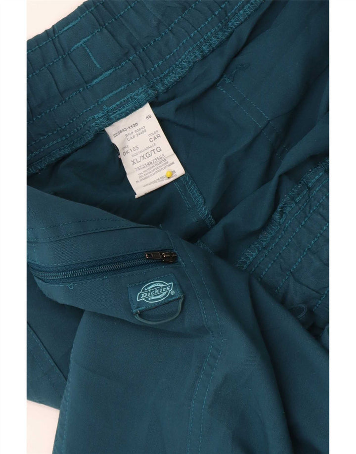 Dickies Womens Joggers Cargo Trousers XL W38 L26 Blue Polyester