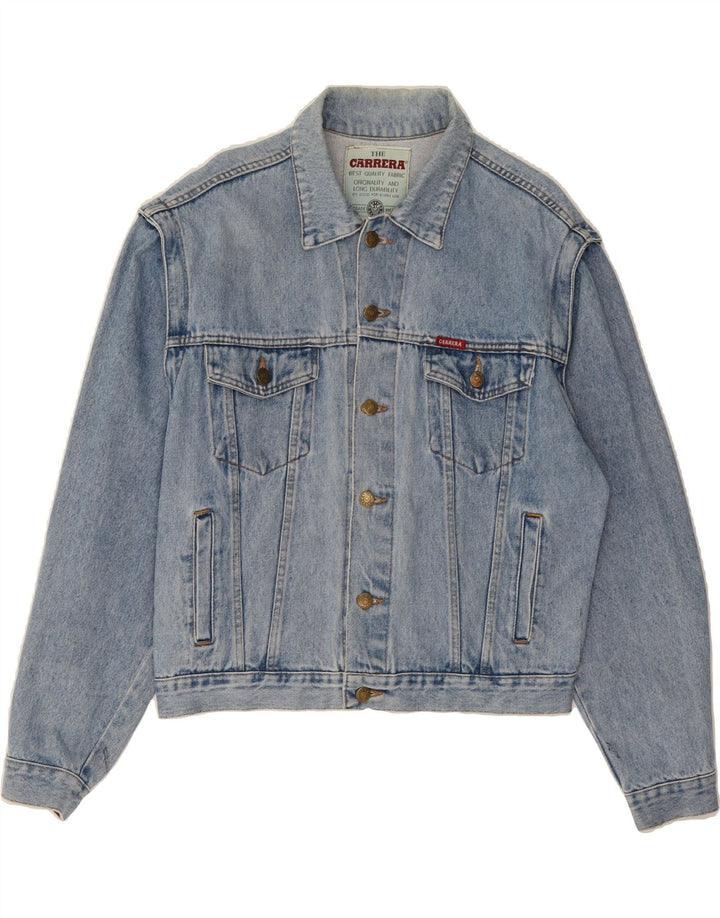 CARRERA Mens Denim Jacket UK 38 Medium Blue Vintage Carrera and Second-Hand Carrera from Messina Hembry 