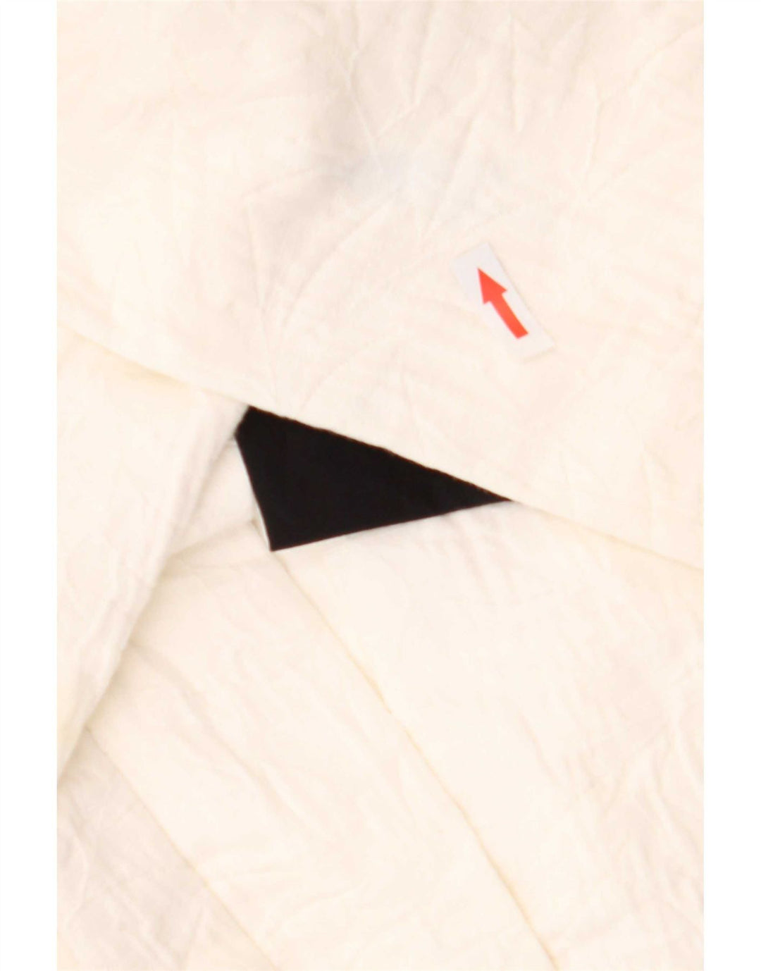 Zara Womens Overcoat UK 14 Medium Off White Cotton