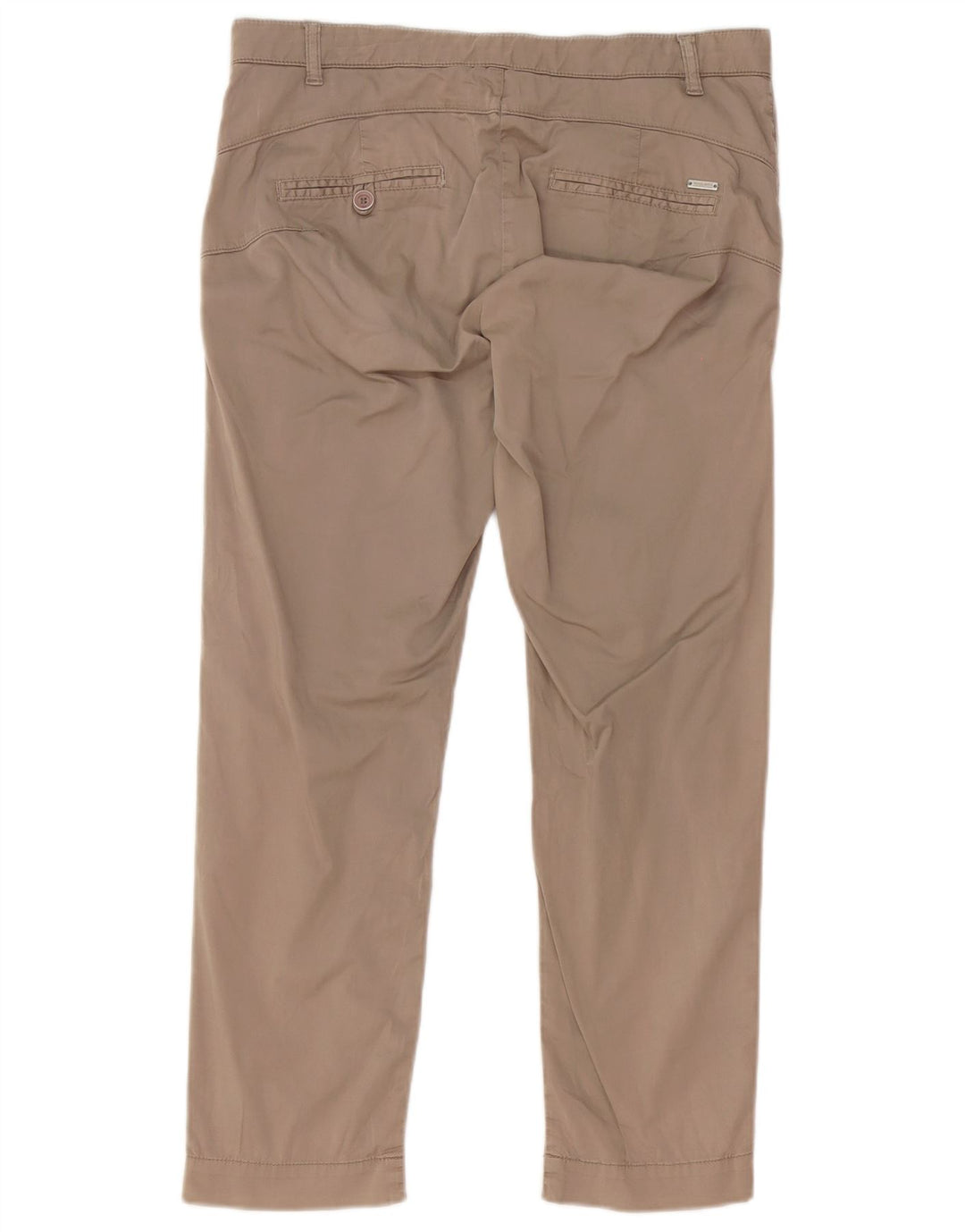 Woolrich Womens Slim Fit Chino Trousers W29 L26 Beige