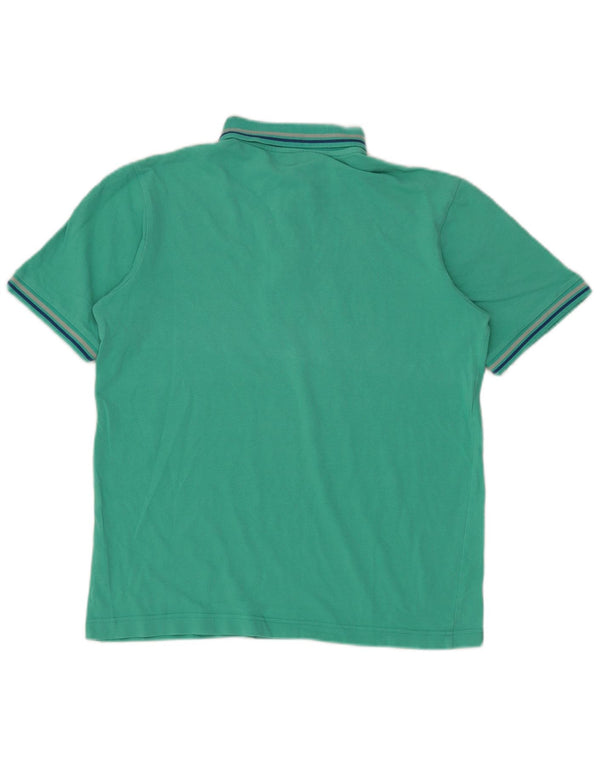 KAPPA Mens Polo Shirt Medium Turquoise