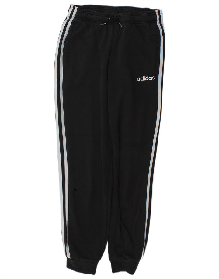 Adidas Mens Tracksuit Trousers Joggers Small Grey Cotton