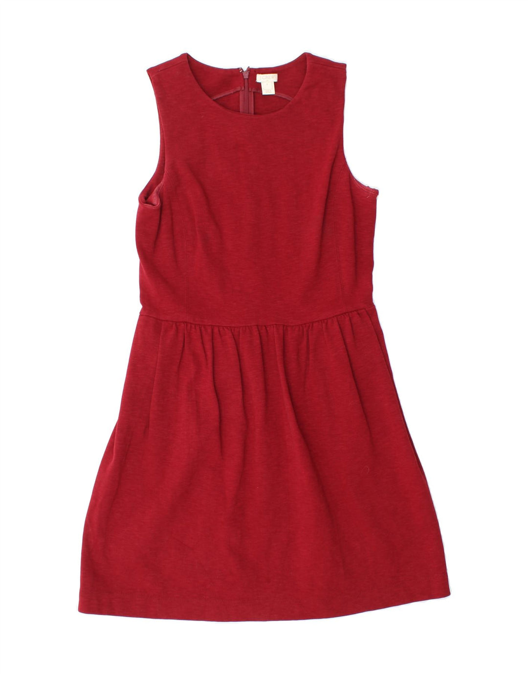 J. CREW Womens Sleeveless A-Line Dress UK 10 Small Red Vintage J. Crew and Second-Hand J. Crew from Messina Hembry 