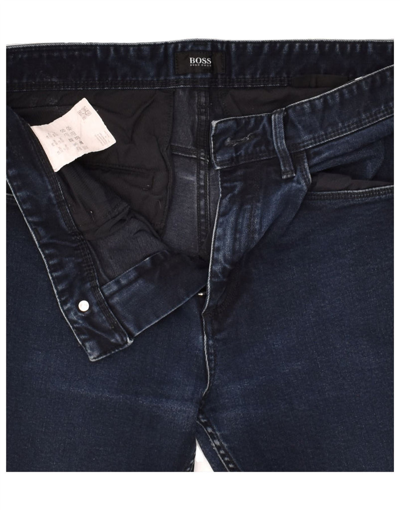 HUGO BOSS Mens Slim Jeans W32 L34 Navy Blue | Vintage Hugo Boss | Thrift | Second-Hand Hugo Boss | Used Clothing | Messina Hembry 