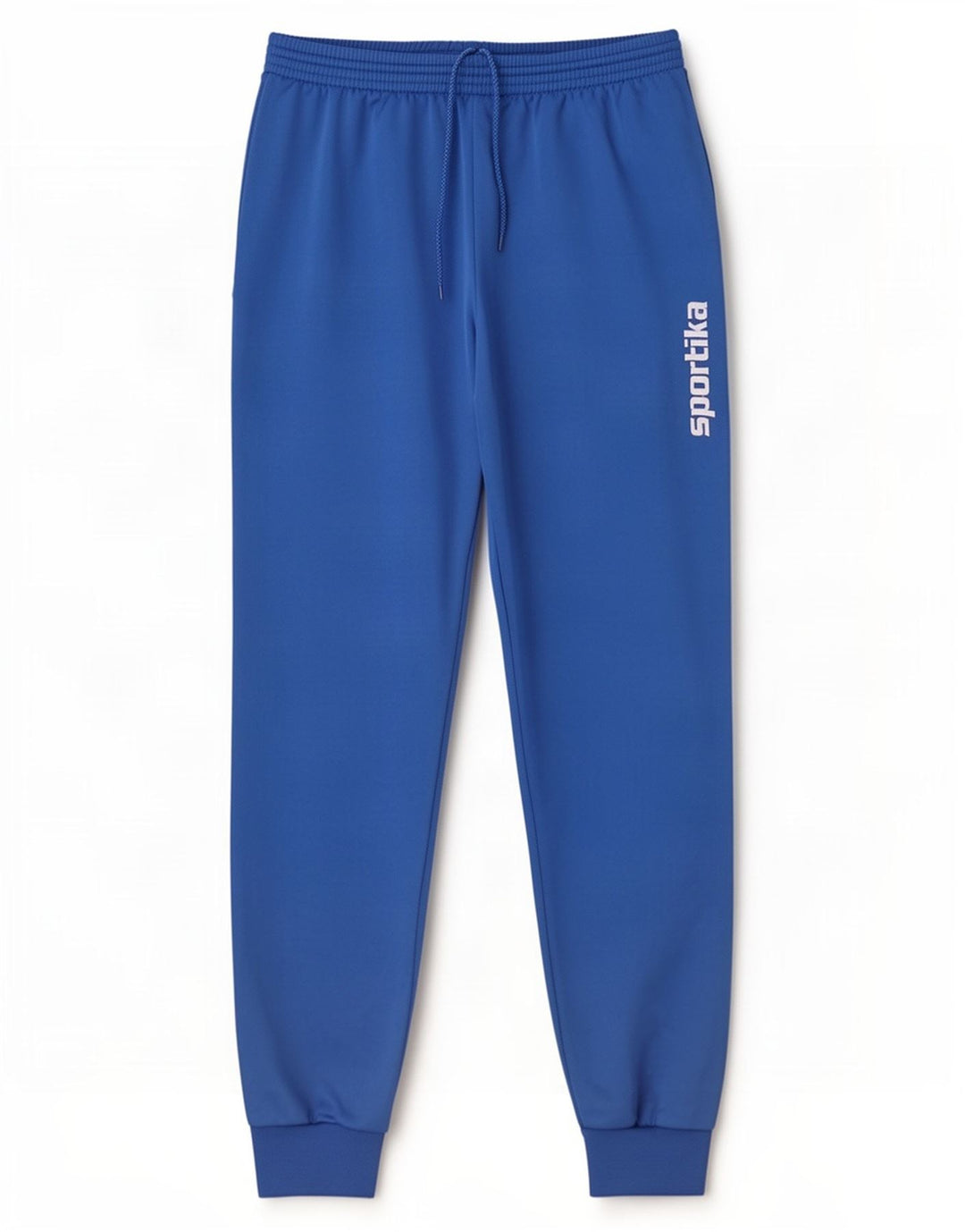 Vintage Mens Graphic Tracksuit Trousers Joggers Large Blue Polyester