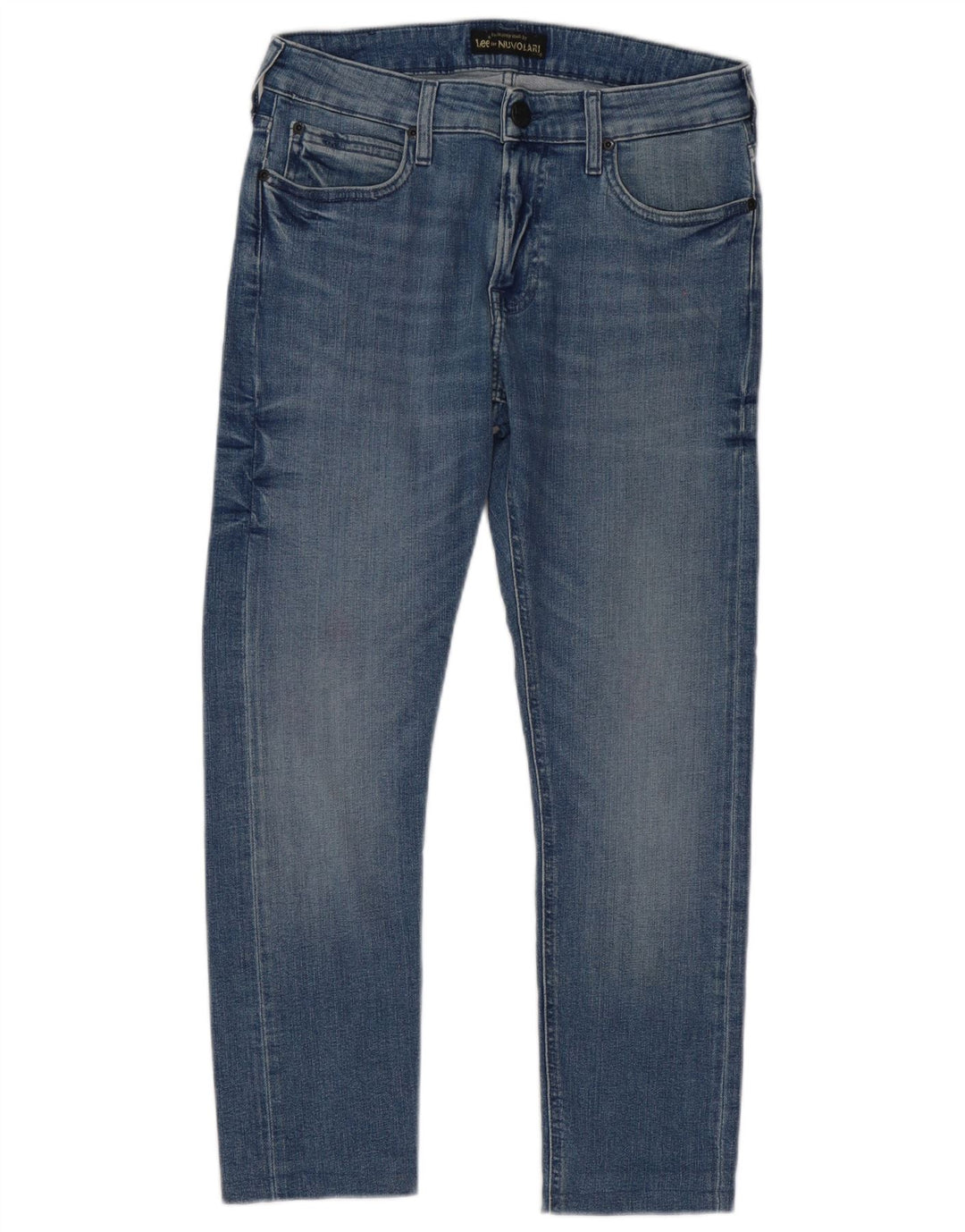 Lee Womens Malone Slim Jeans W30 L26 Blue Cotton