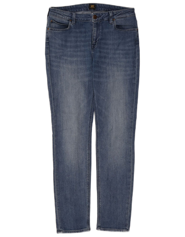 Lee Womens Elly Slim Jeans W31 L31 Blue Cotton