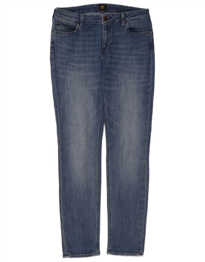 Lee Womens Elly Slim Jeans W31 L31 Blue Cotton