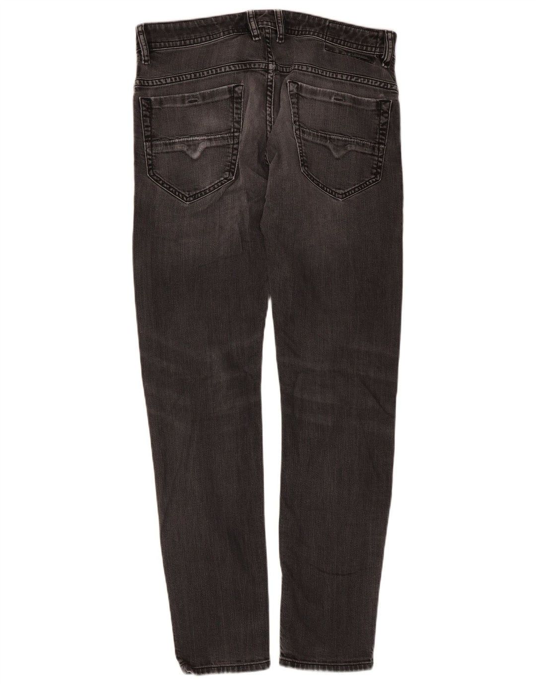 Diesel Mens Thanaz Slim Jeans W32 L30 Grey Cotton
