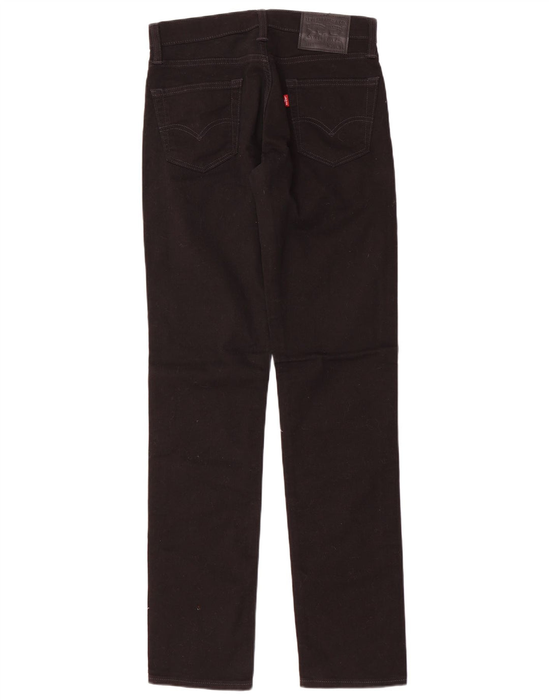 LEVI'S Mens 511 Slim Jeans W30 L34 Black Cotton