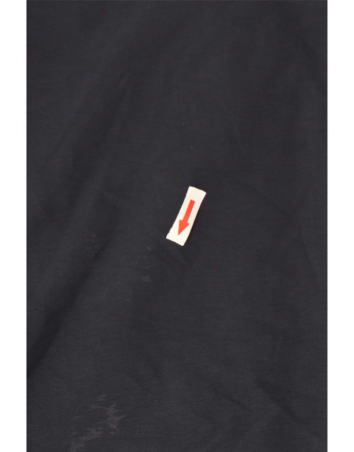 Penguin Mens Hooded Windbreaker Jacket UK 40 Large Navy Blue