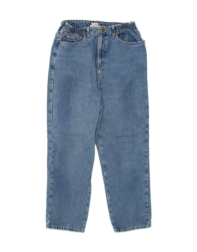 L.L.BEAN Womens Original Fit Straight Jeans US 12 Large W34 L30 Blue Vintage L.L.Bean and Second-Hand L.L.Bean from Messina Hembry 