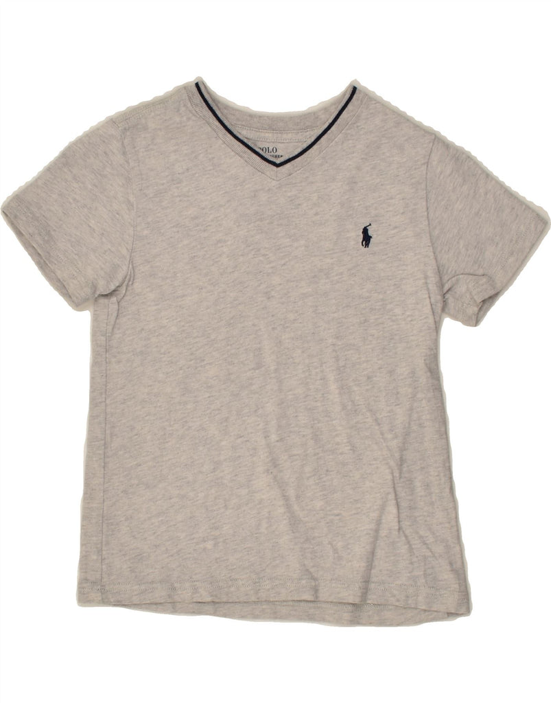 POLO RALPH LAUREN Boys T-Shirt Top 3-4 Years Grey Cotton | Vintage Polo Ralph Lauren | Thrift | Second-Hand Polo Ralph Lauren | Used Clothing | Messina Hembry 